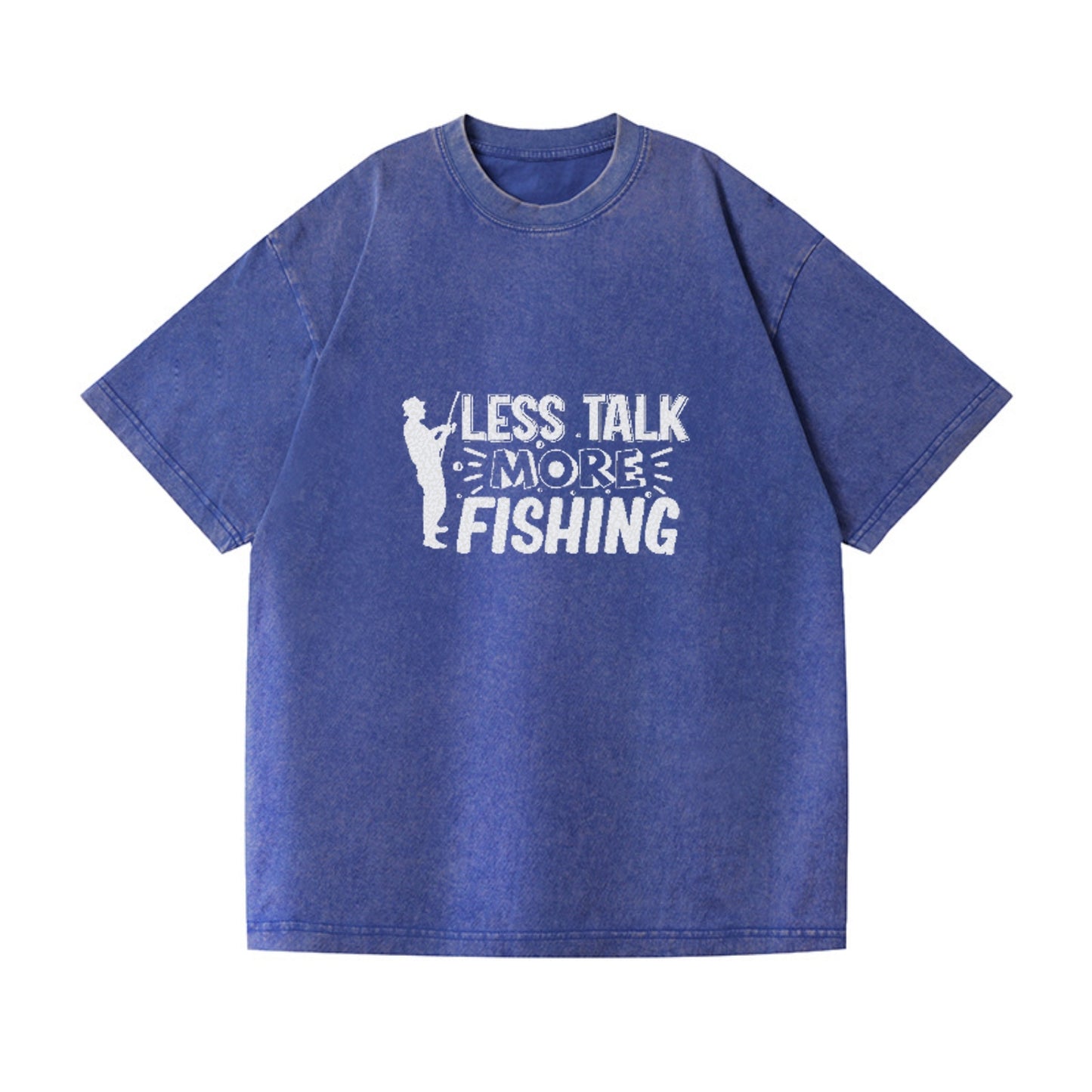 less talk more fishing Hat