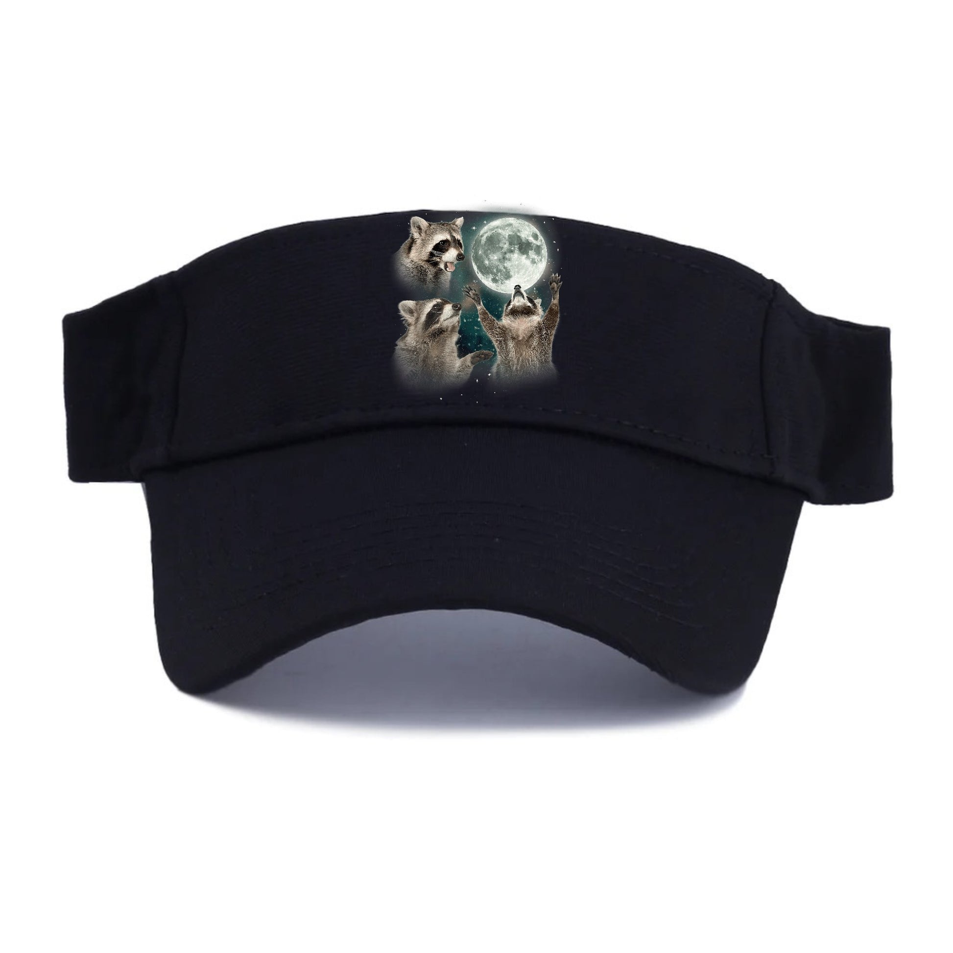 Racoons howling at the Moon Hat