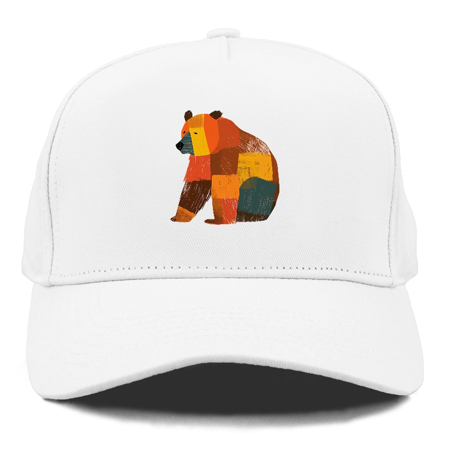 Patchwork Bear Hat