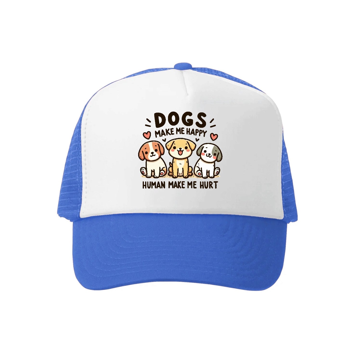 Dogs Make Me Happy Hat