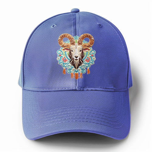 Lucky Goat Solid Color Baseball Cap