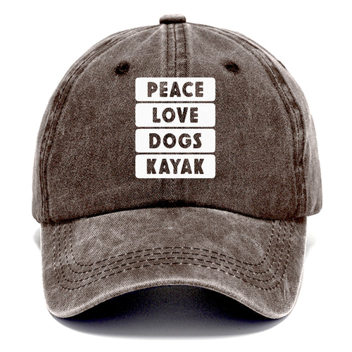 Peace Love Dogs Kayak Classic Classic Cap