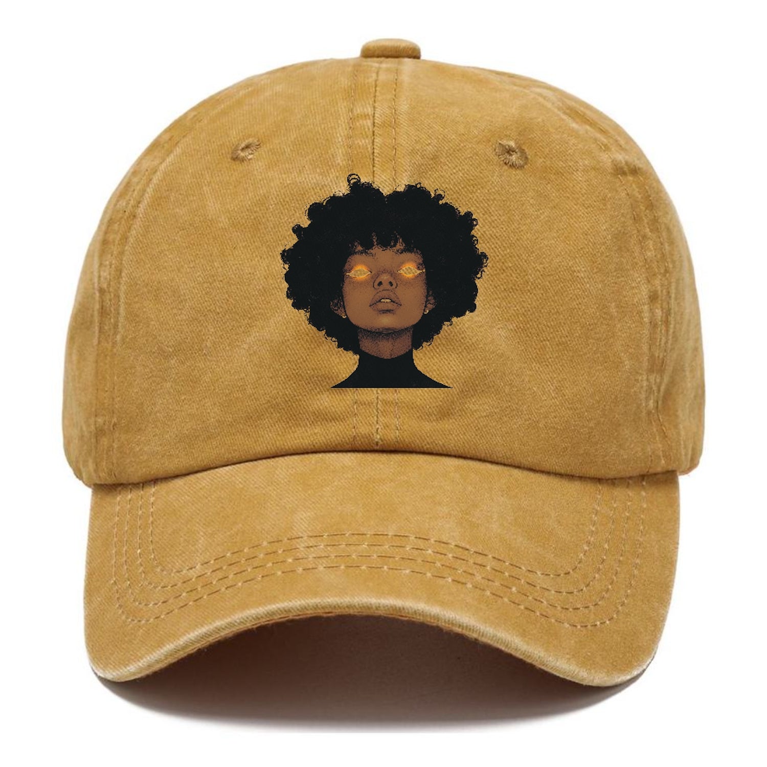 Ethereal Glow Mystical Afro Hat