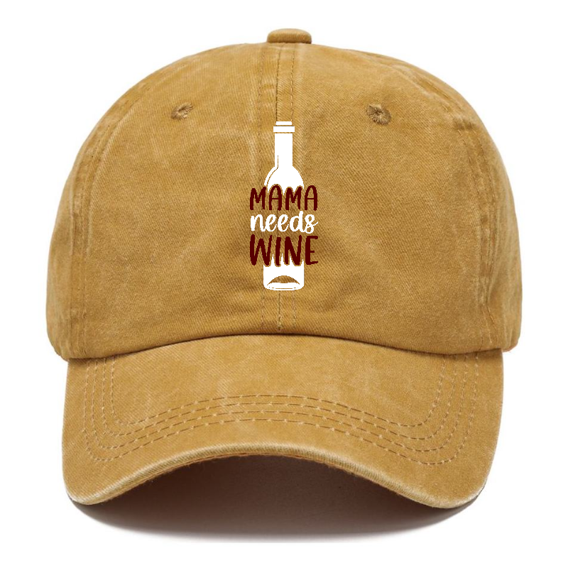 mama needs wine Hat