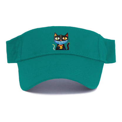 Coffee Cat Vibrant Mornings Hat