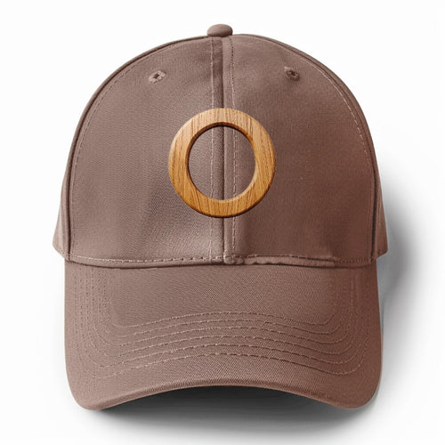 Letter O Solid Color Baseball Cap