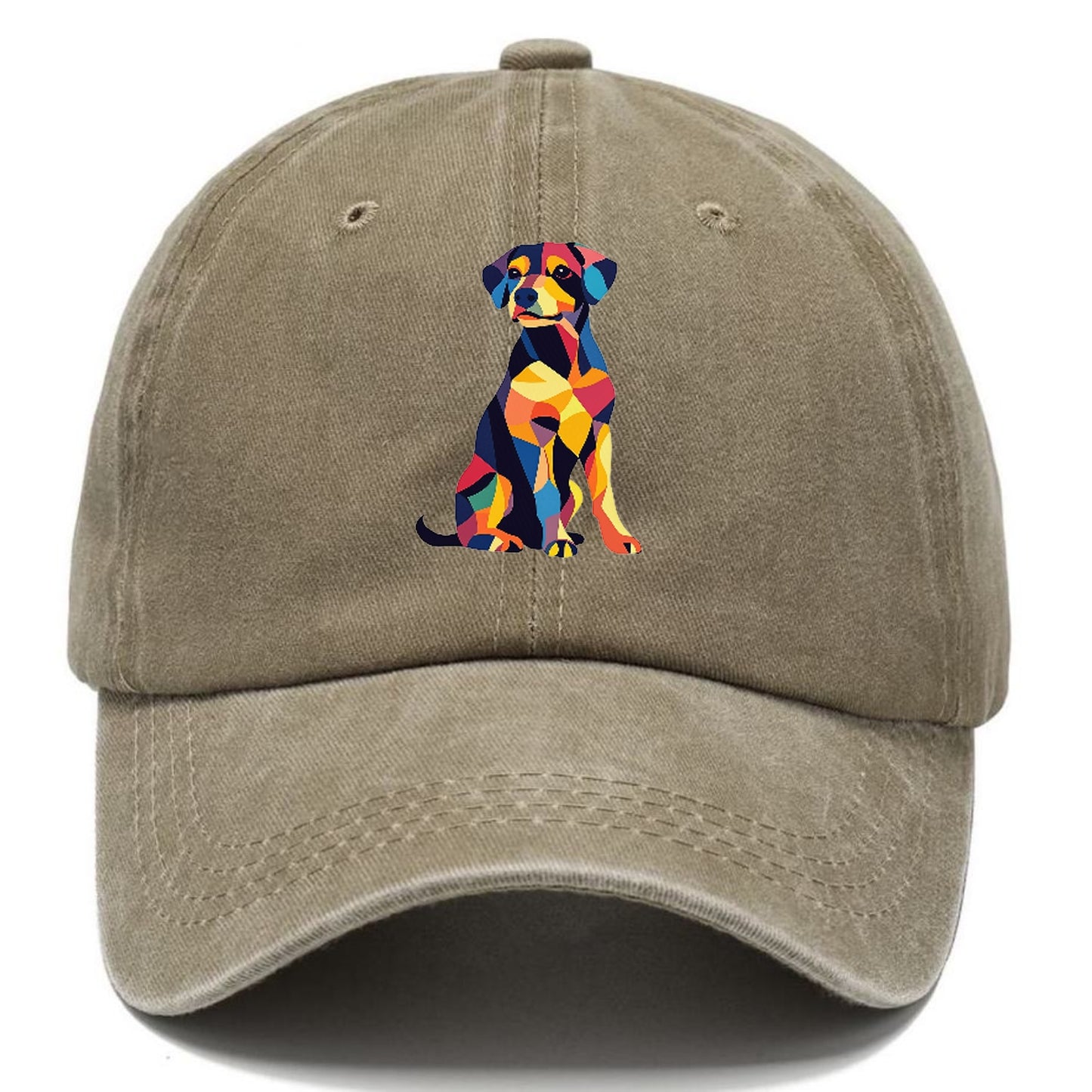 Abstract Elegance Colorful Dog Hat