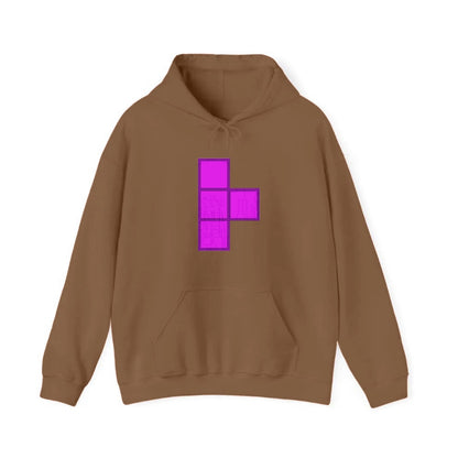 Retro 80s Tetris Blocks Purple Hat