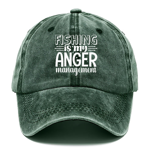 Fishing Is My Anger Management Classic Cap