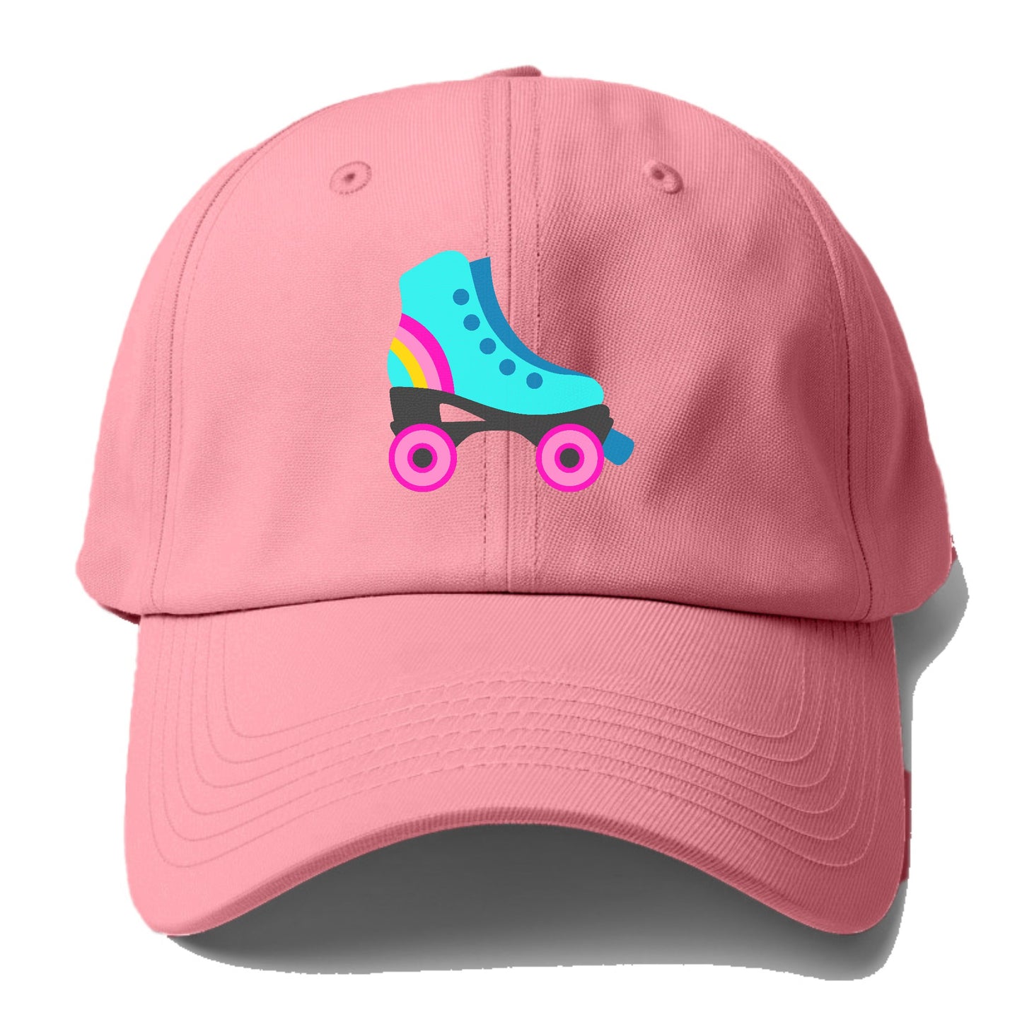 Retro 80s Roller Skate Blue Hat