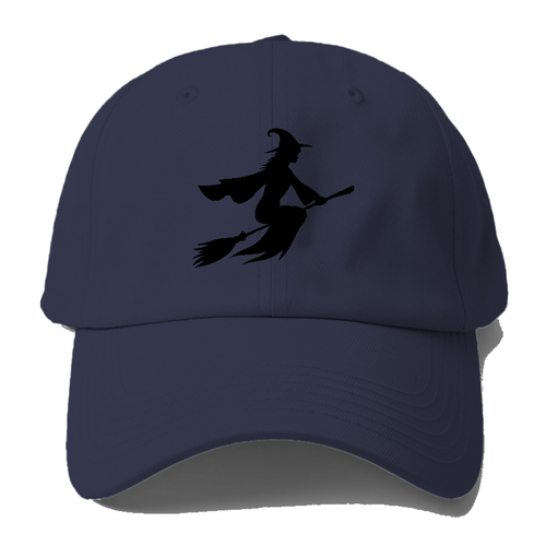 202308151409 Witch On Broom 3 Baseball Cap