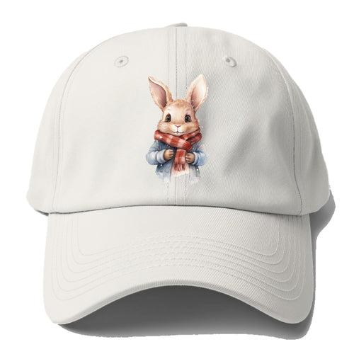 Baby Bunny With Scarf Baseball Cap