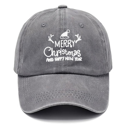 Merry Christmas And Happy New Year Hat