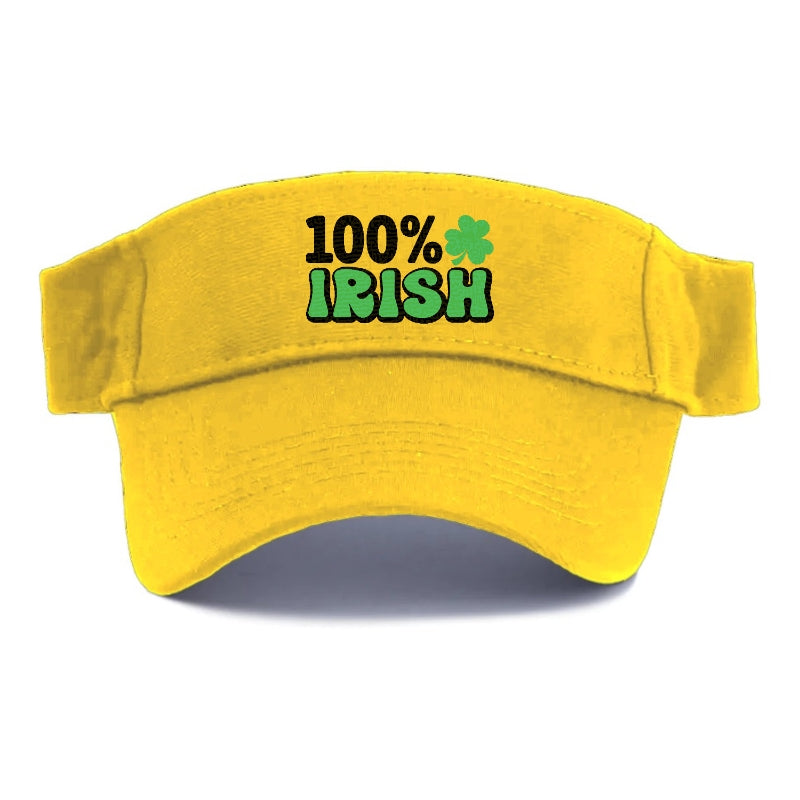 100 Percent Irish Clover Hat