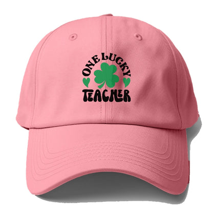 One Lucky Teacher Clover Hat