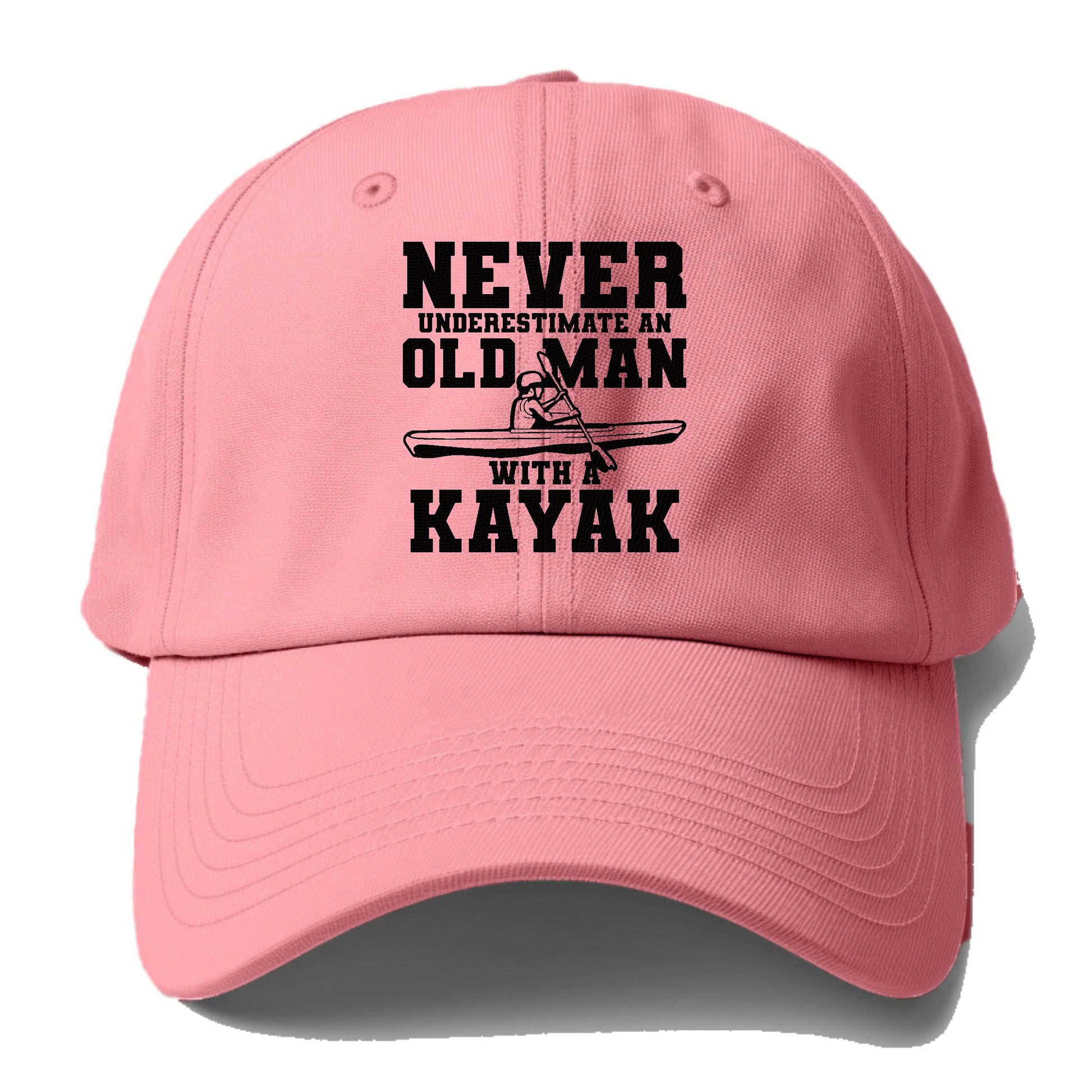 never underestimate an old man with a kayak Hat