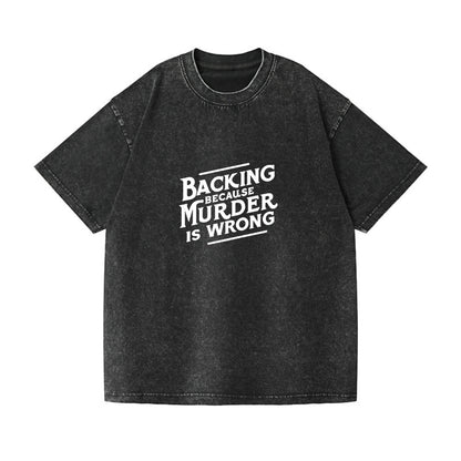 backing because murder is wrong Hat