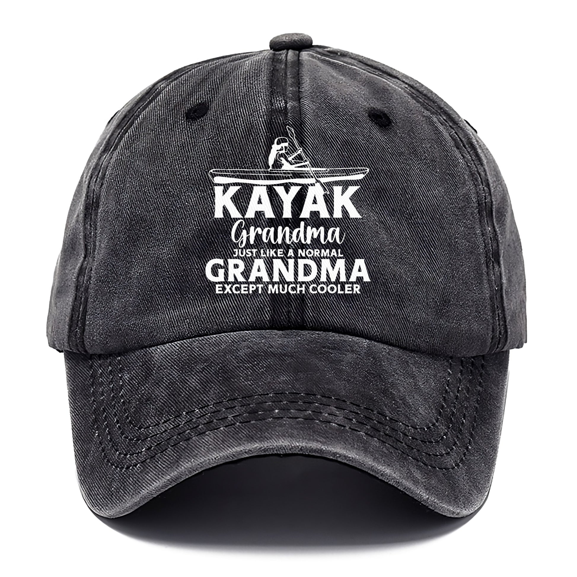 kayak grandma just like a normal grandma except much cooler Hat