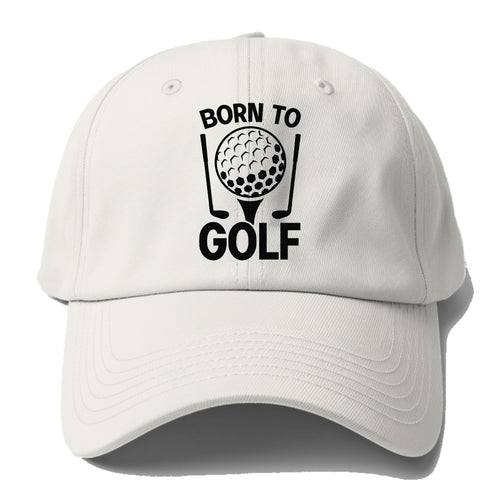 Born To Golf Baseball Cap For Big Heads