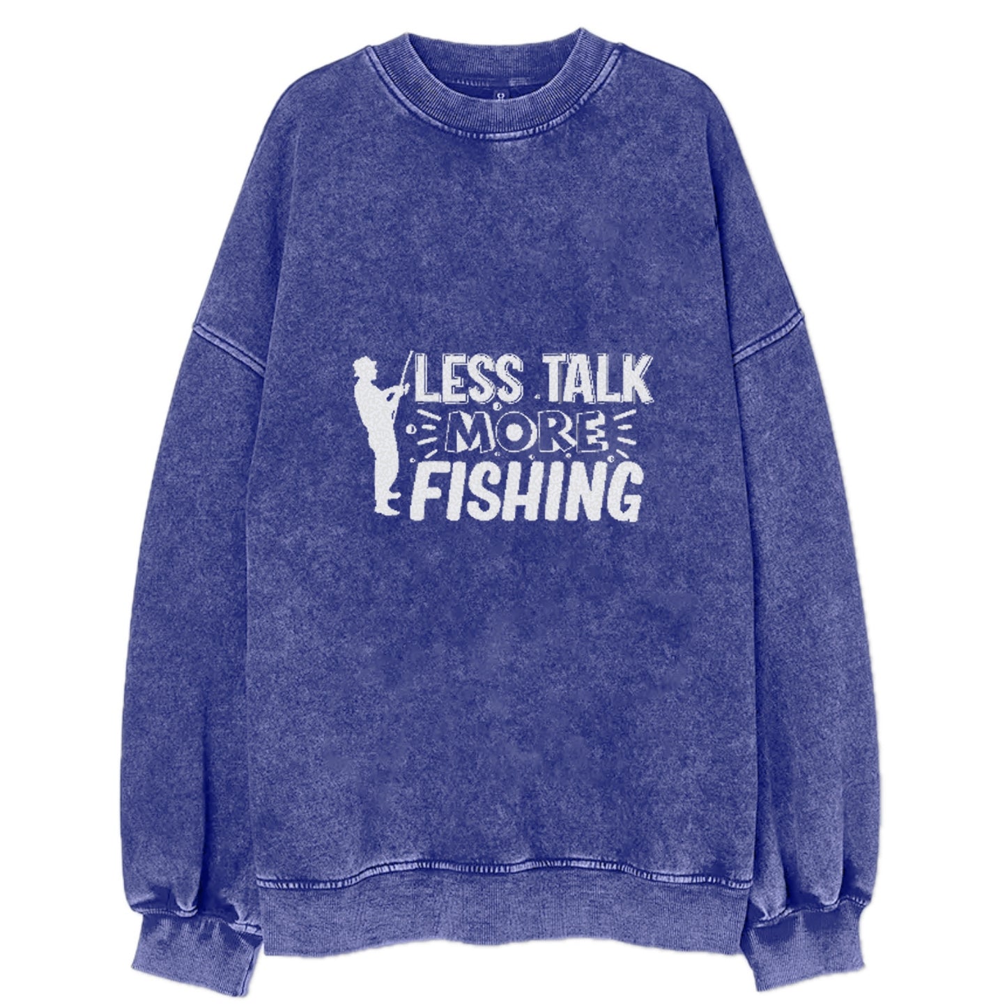 less talk more fishing Hat