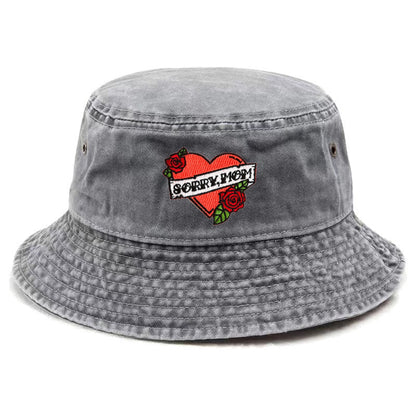 sorry mom heart Hat