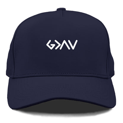 God is greater than the highs and lows Hat