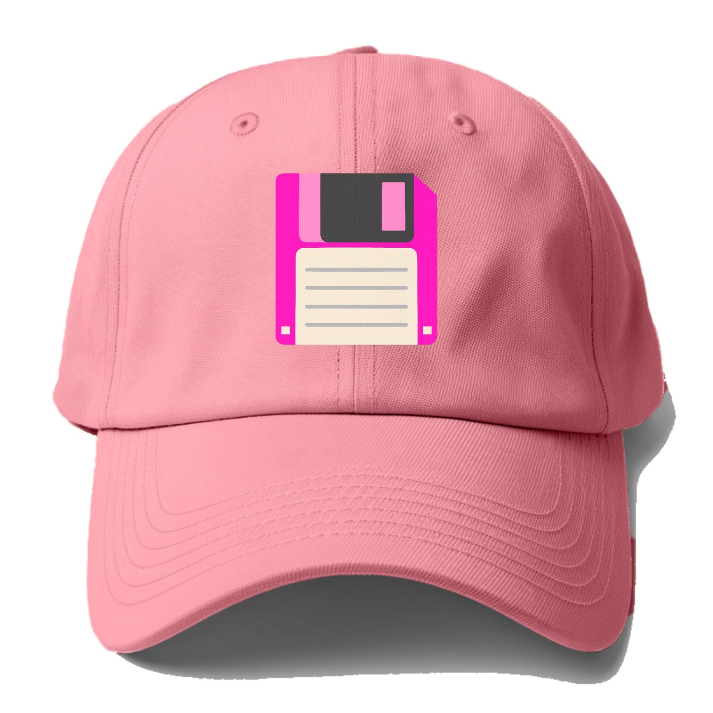 Retro 80s Floppy Disk Pink Hat