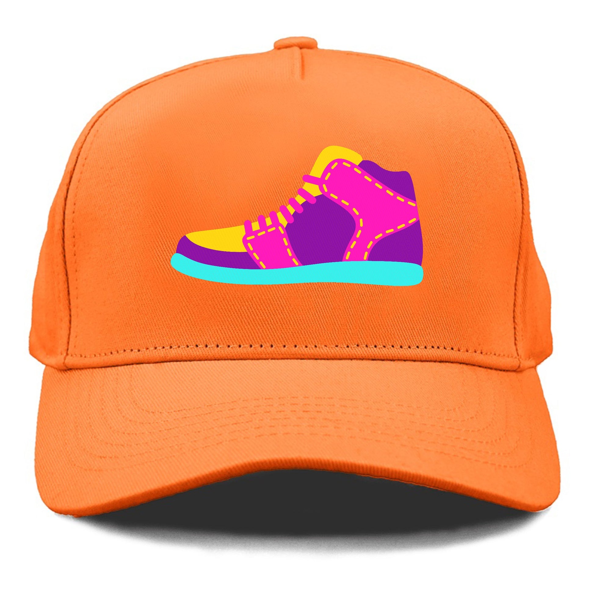 Retro 80s Basketball_Shoe Hat