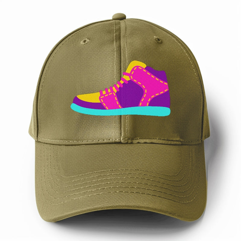 Retro 80s Basketball_Shoe Hat