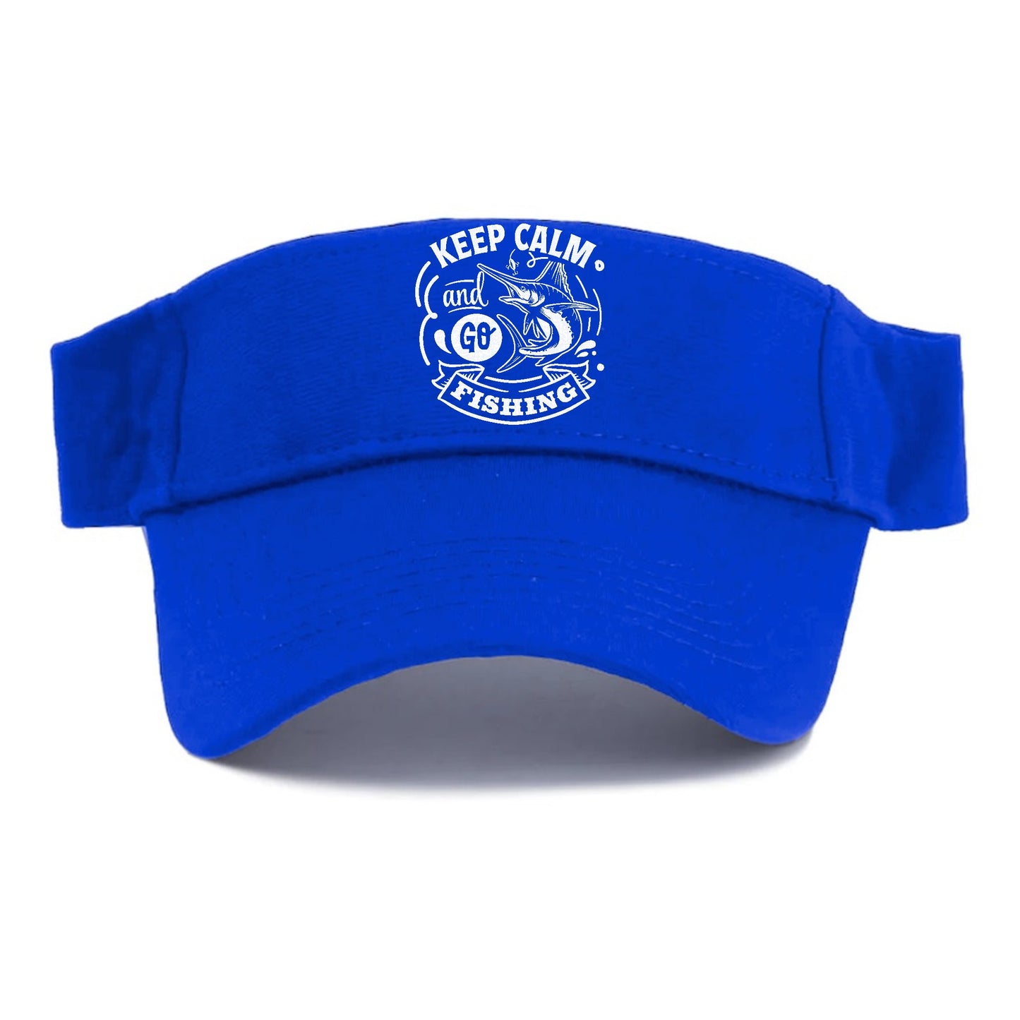 Keep calm and go fishing Hat