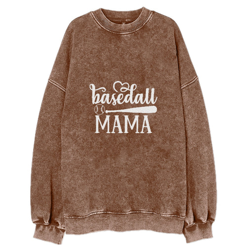 Baseball Mama Vintage Sweatshirt