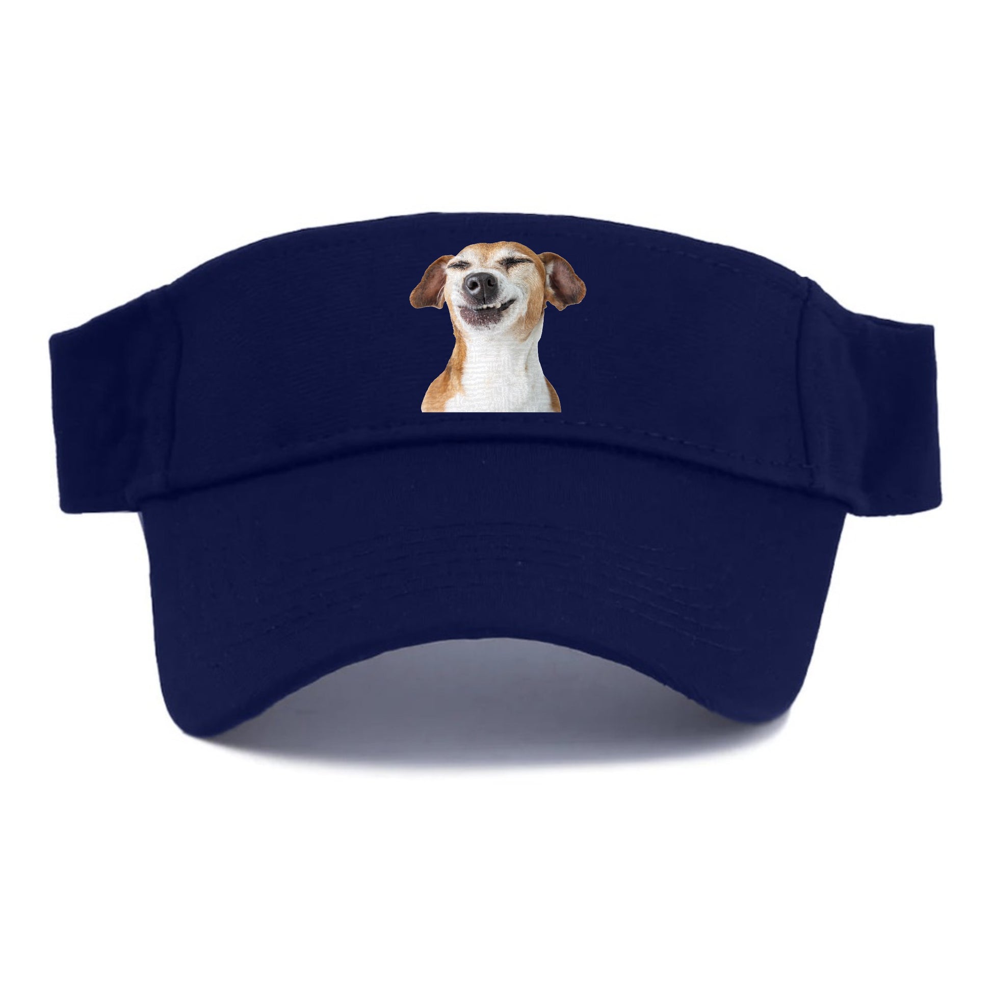 Joyful Jack Russell Terrier with a beaming, toothy smile Hat