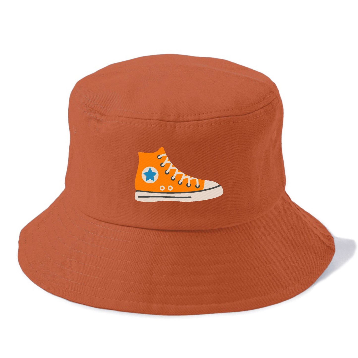 Retro 80s Converse Shoe Orange Hat