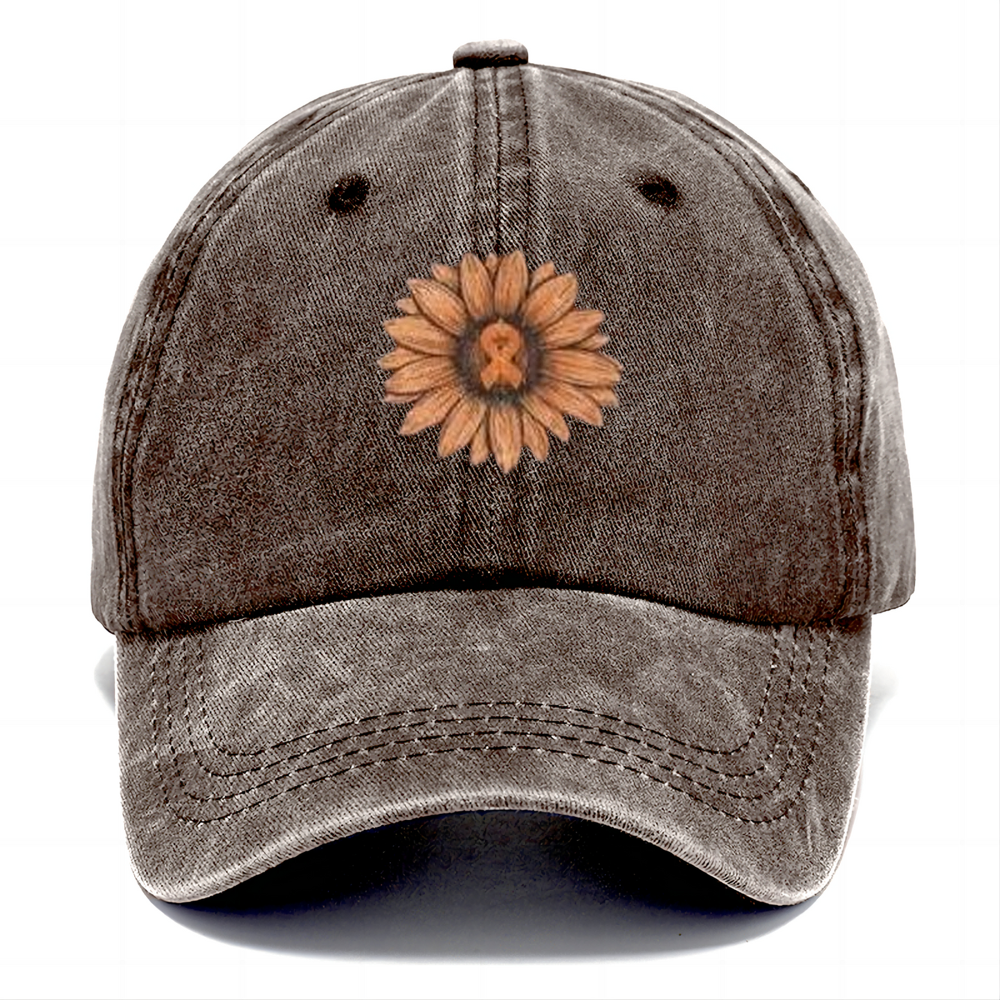 Universal Sunflower Leukemia Awareness Adjustable Baseball Classic Cap
