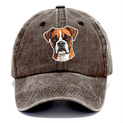 Boxer Dog Classic Cap