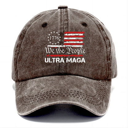 1776 We The People American Flag Ultra Maga Classic Cap