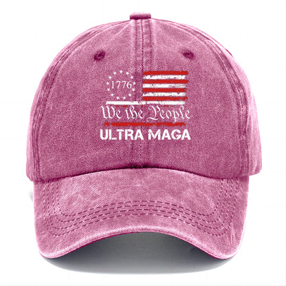 1776 We The People American Flag Ultra Maga Classic Cap