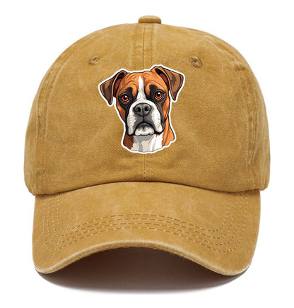 Gorra Clásica Perro Boxer