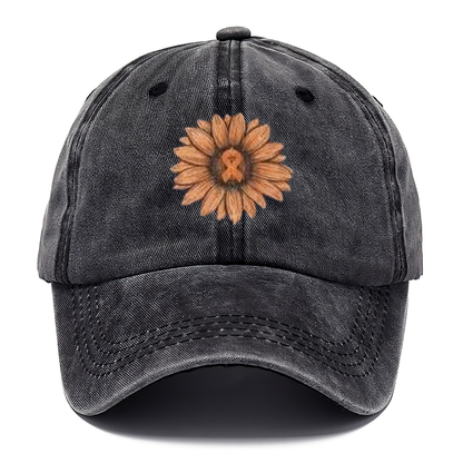 Universal Sunflower Leukemia Awareness Adjustable Baseball Classic Cap