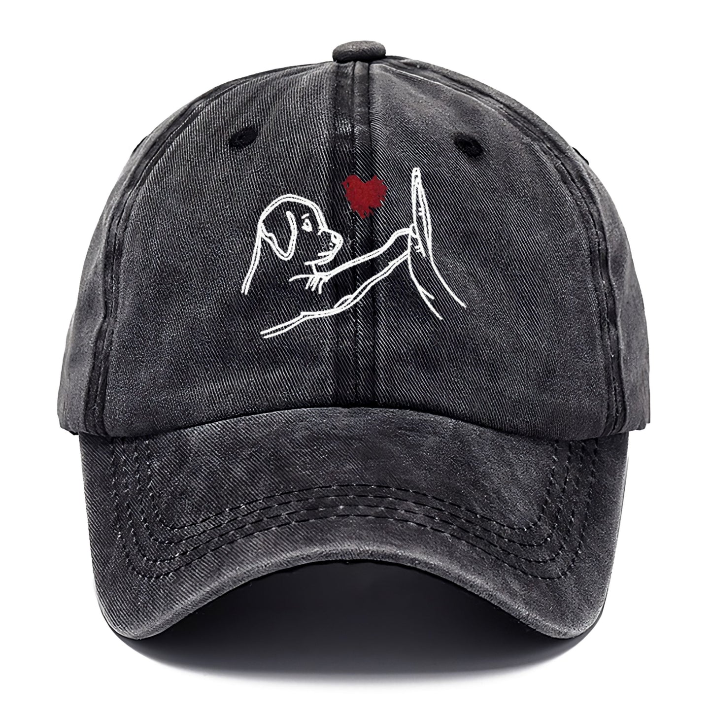 Dog Fist Bump Funny Classic Cap