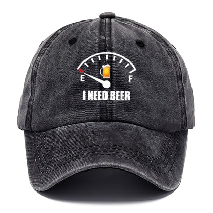 I Need Beer Classic Cap