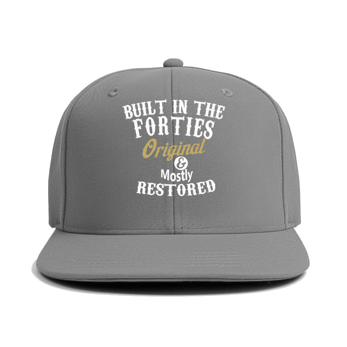 Built In The Forties Original Mostly Restored Classic Snapback