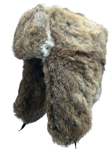 Pandaize Gorro de Invierno de Piel de Conejo - Gorro de algodón con protección térmica para los oídos para Exteriores Engrosado