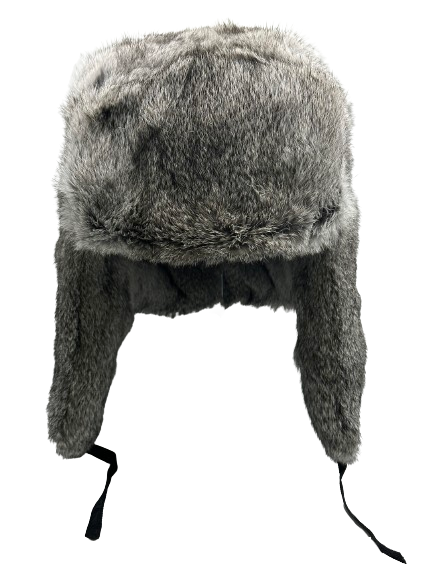 Pandaize Rabbit Fur Winter Hat - Thickened Outdoor Thermal Ear Protection Cotton Cap