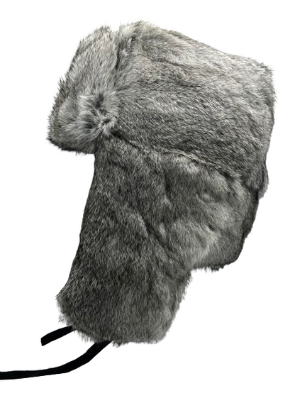 Pandaize Rabbit Fur Winter Hat - Thickened Outdoor Thermal Ear Protection Cotton Cap