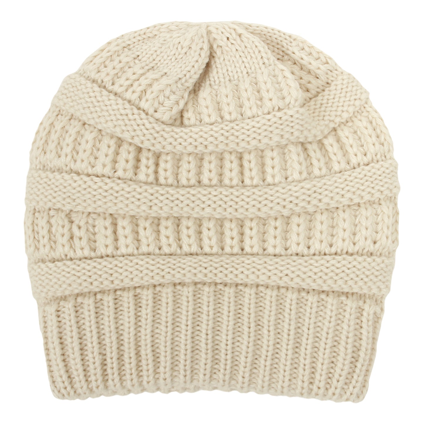 Pandaize Hat: Corduroy-Lined, Knit Beanie with Knitted Cover