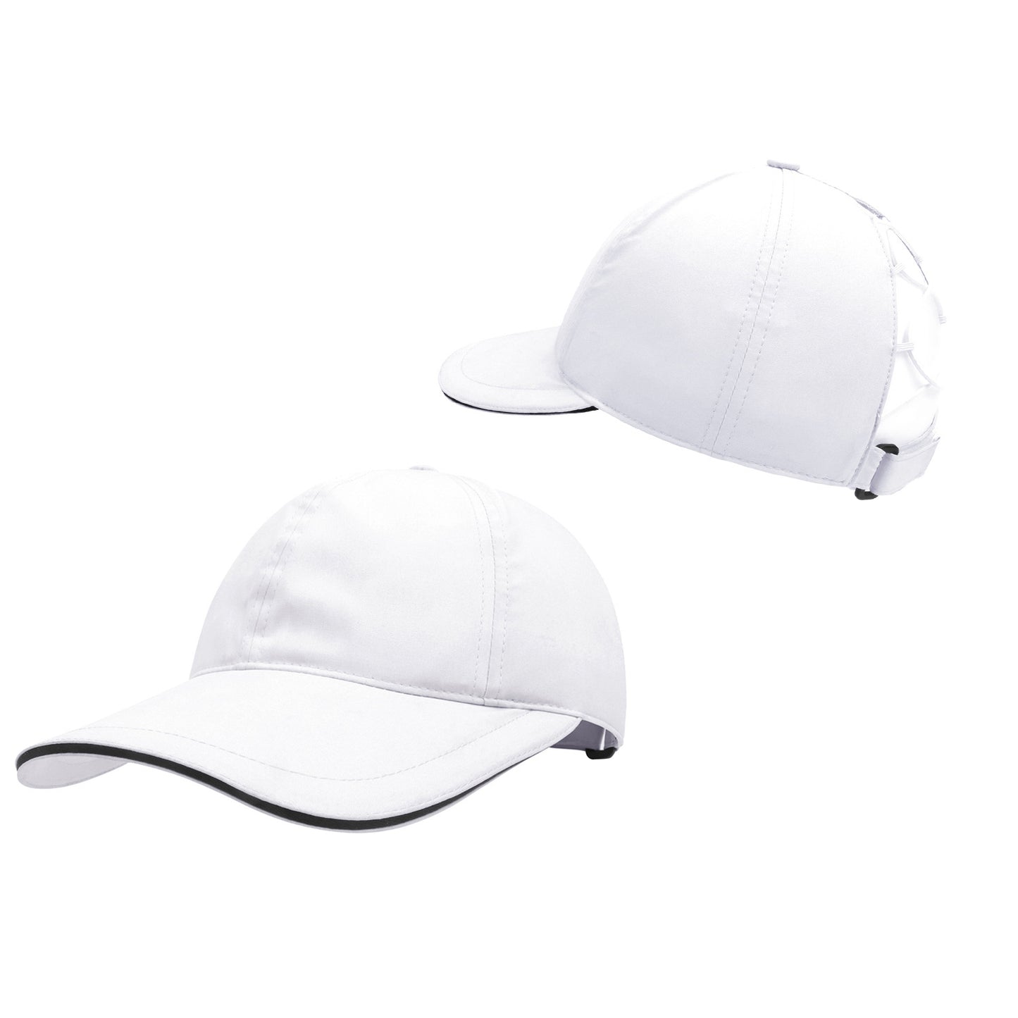 Pandaize Kids Quick-Dry UV Protection Baseball Cap with Extended Brim and Ponytail Hole