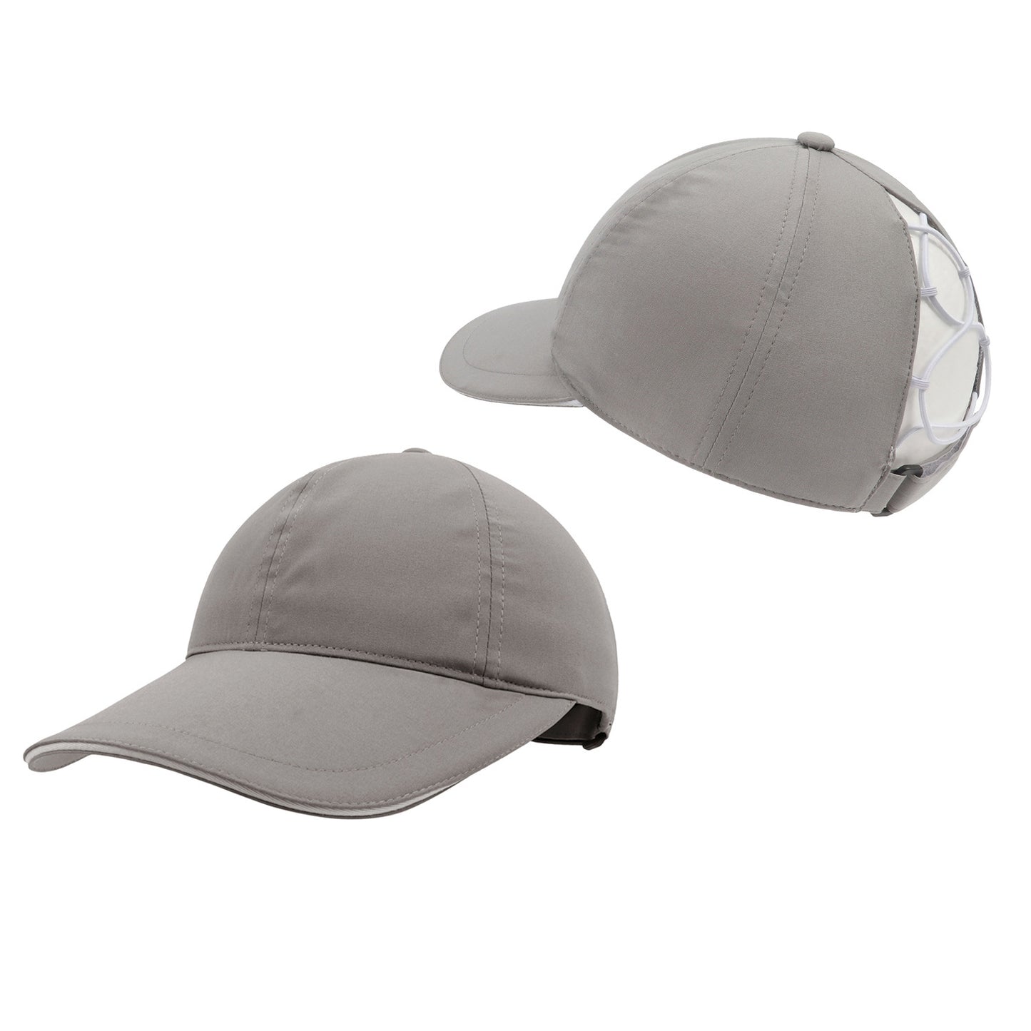 Pandaize Kids Quick-Dry UV Protection Baseball Cap with Extended Brim and Ponytail Hole