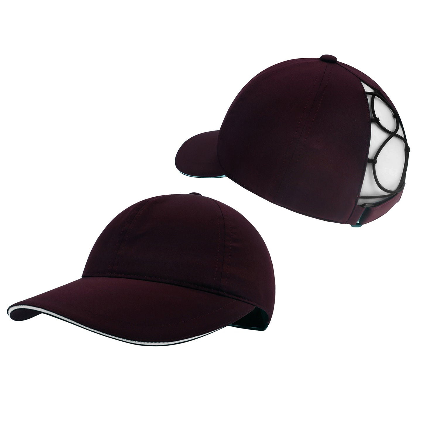 Pandaize Kids Quick-Dry UV Protection Baseball Cap with Extended Brim and Ponytail Hole