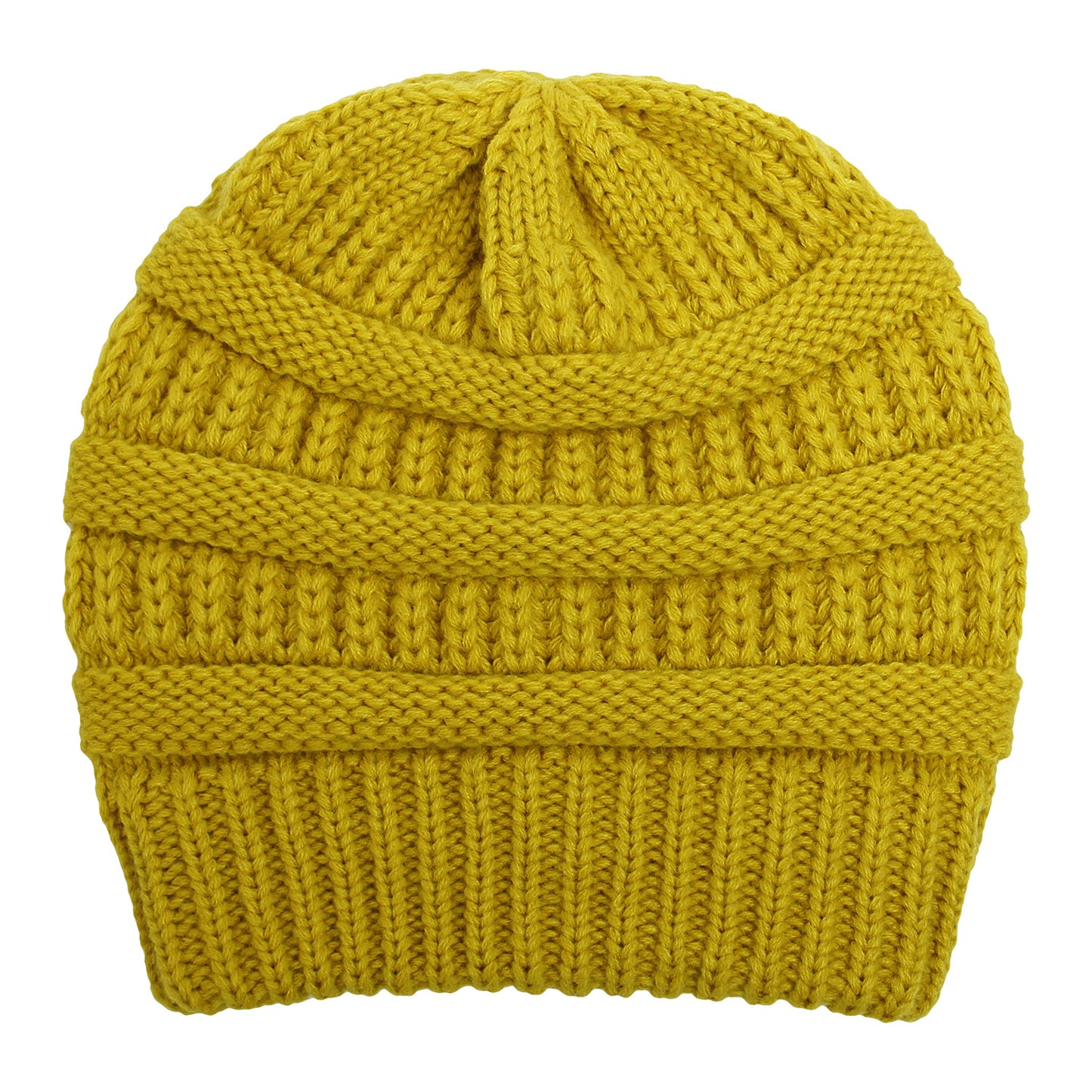 Pandaize Hat: Corduroy-Lined, Knit Beanie with Knitted Cover